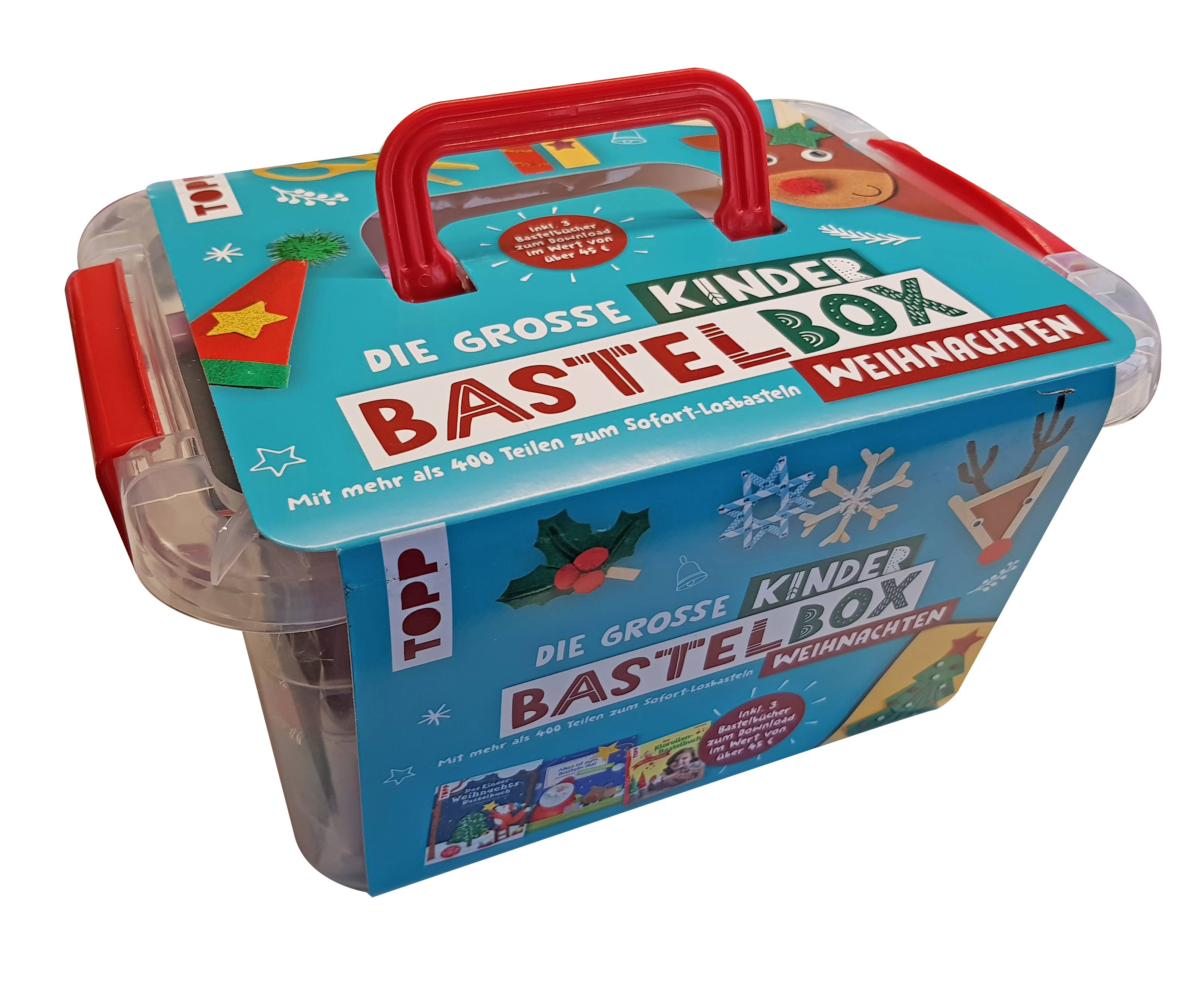 Die Große Kinderbastelbox - Weihnachten. Inkl.