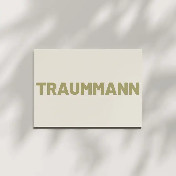 Grußkarte "Traummann"