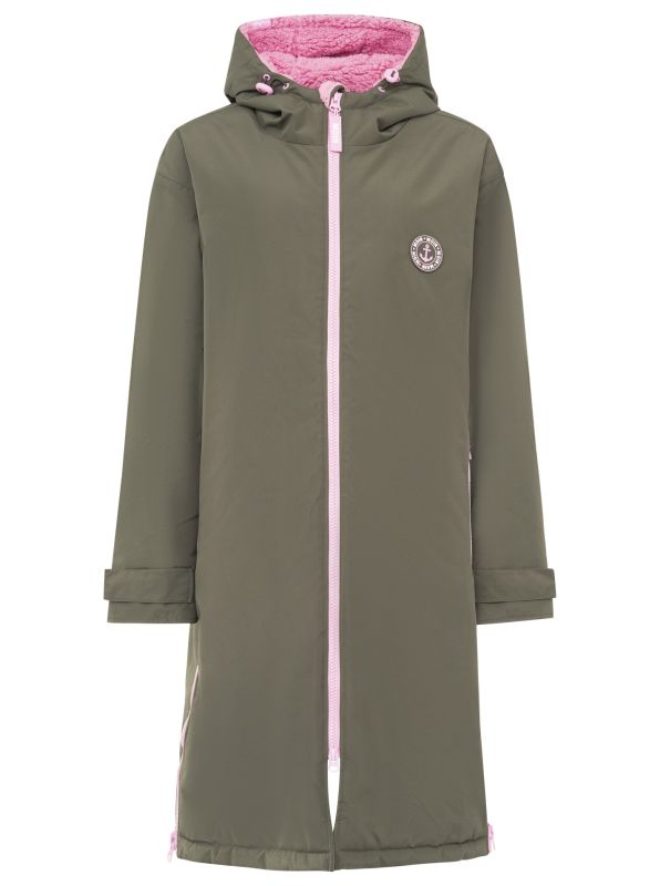 Oversize "Windjacke" von Zwillingsherz in khaki