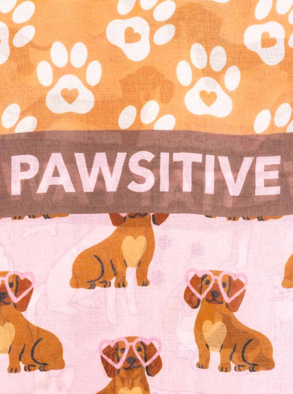 Schal Viskose Mix "Pawsitive" von Zwillingsherz