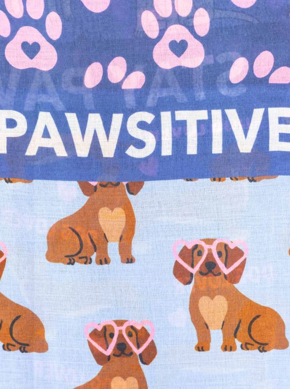 Schal Viskose Mix "Pawsitive" von Zwillingsherz