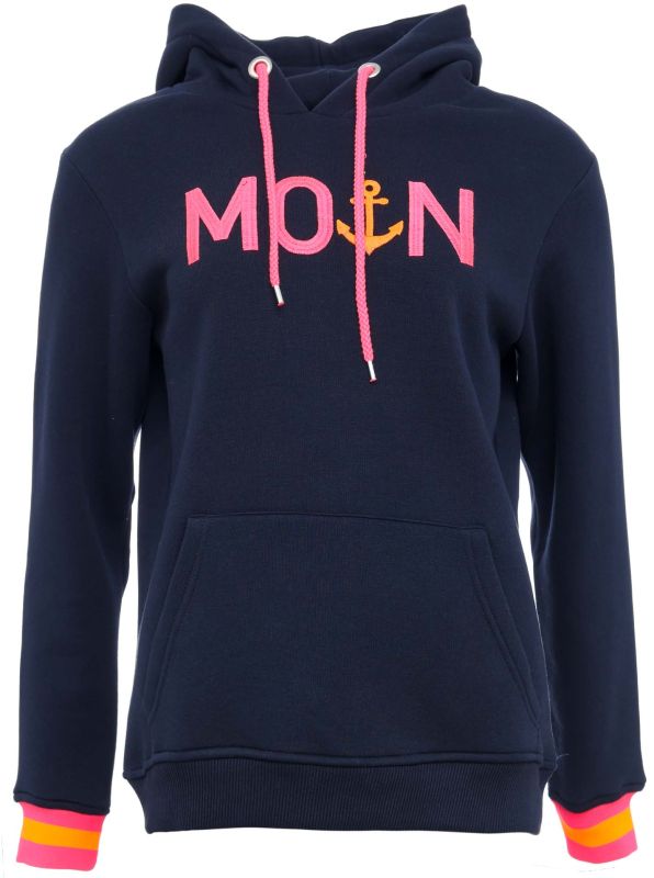 Hoodie BW "Moin Rahel" von Zwillingsherz