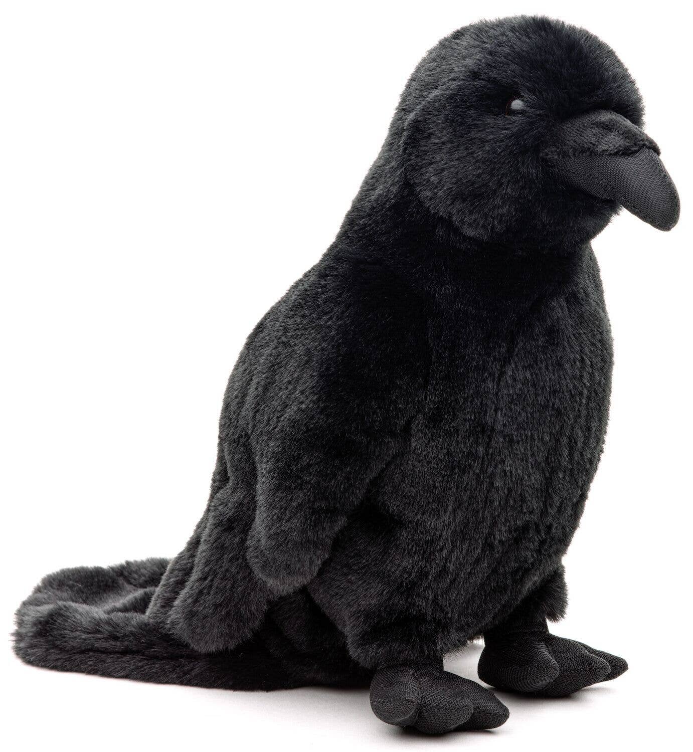 Rabe schwarz - 23 cm (Höhe) - Kuschel-/Plüschtier