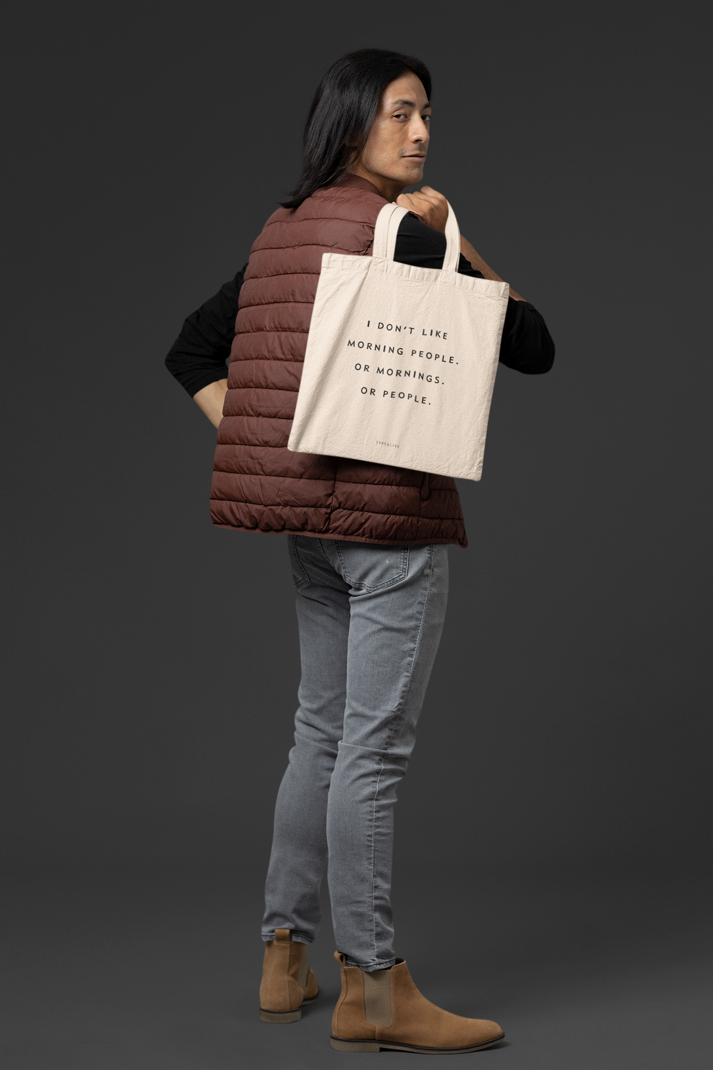 Baumwolltasche / Morning People