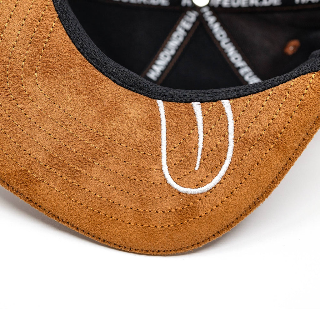 Schlawiner Snapback Cap Für Kinder - Braun Cord (Kids L)