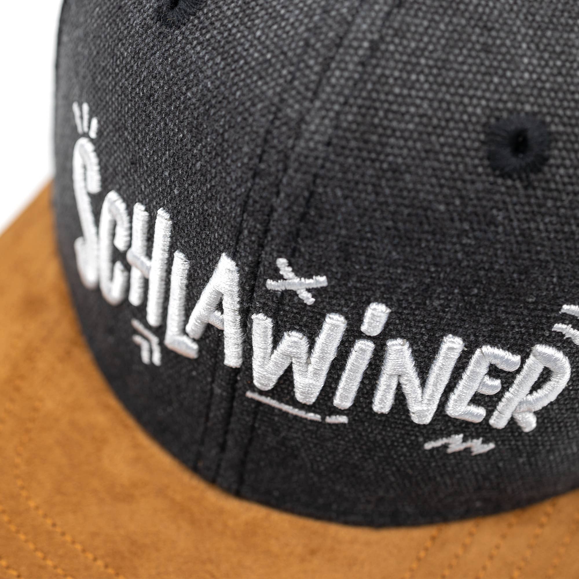 Schlawiner Snapback Cap für Kinder - Grau Filz (Kids L)