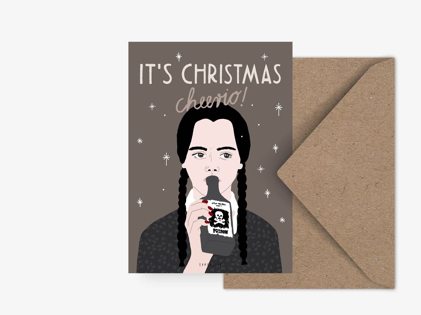 Postkarte / Unfortunately Christmas