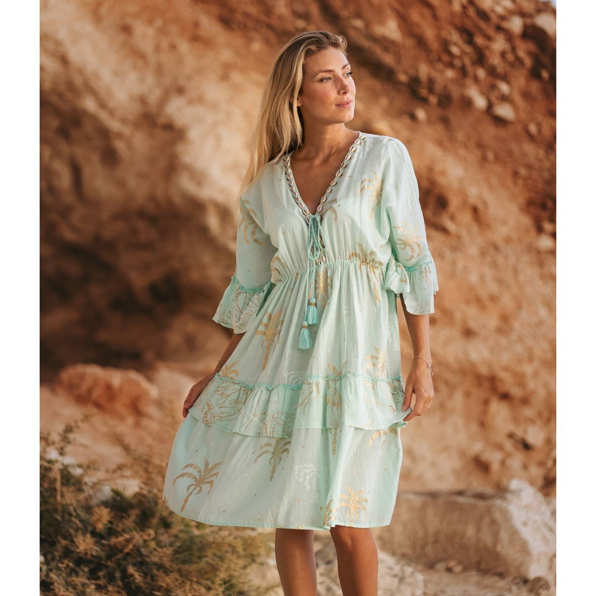 Kurzes Kleid Madeira Luxe