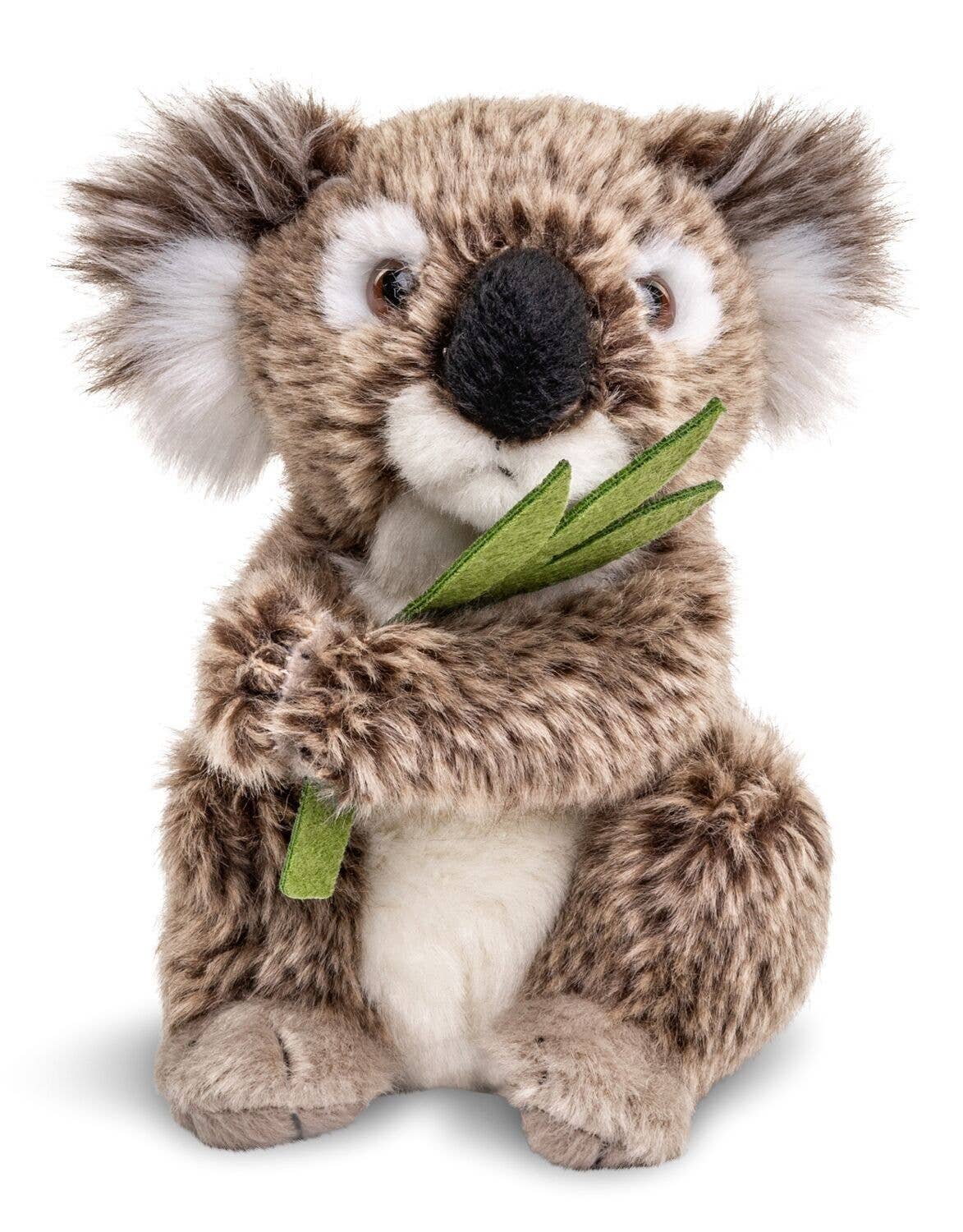 Koala mit Blatt, sitzend - 16 cm (Höhe) -Kuschel-/Plüschtier