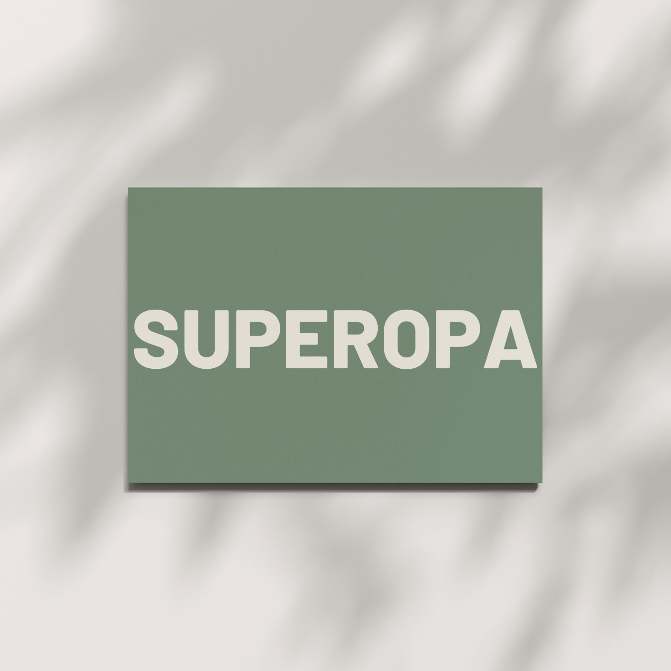 Postkarte - SUPEROPA