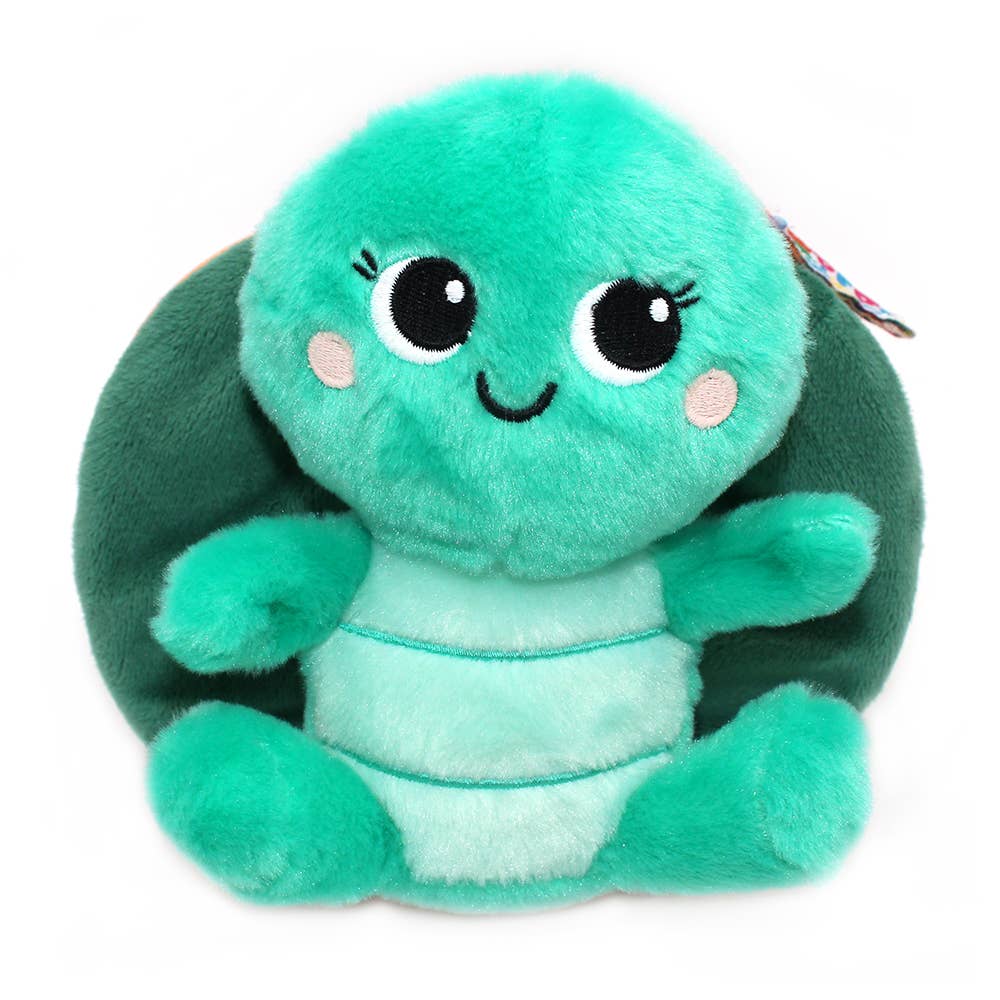 FLIPETZ - Kuscheltier Corvet die Schildkröte / Pfirsich