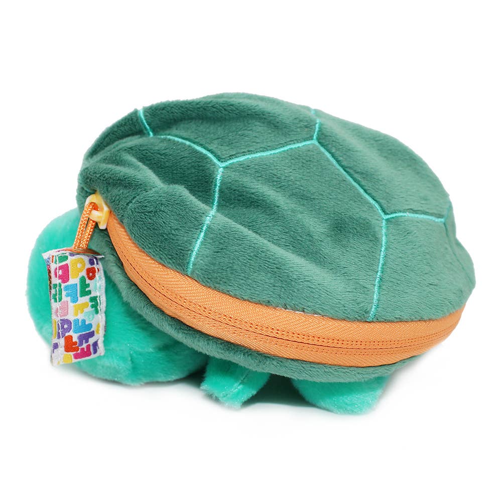 FLIPETZ - Kuscheltier Corvet die Schildkröte / Pfirsich