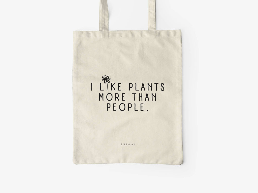 Baumwolltasche / I Like Plants