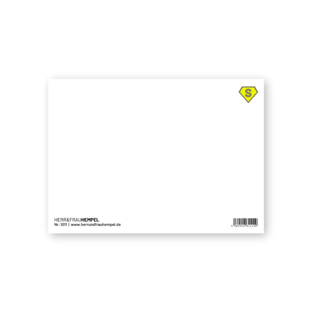 Postkarte - SUPERONKEL