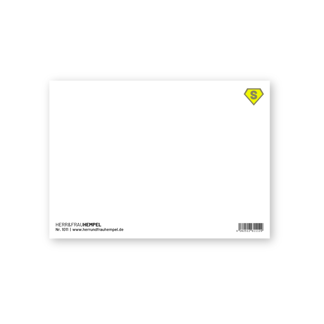 Postkarte - SUPERONKEL