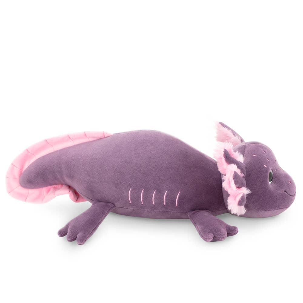 Violetter Axolotl-Plüsch 40 cm