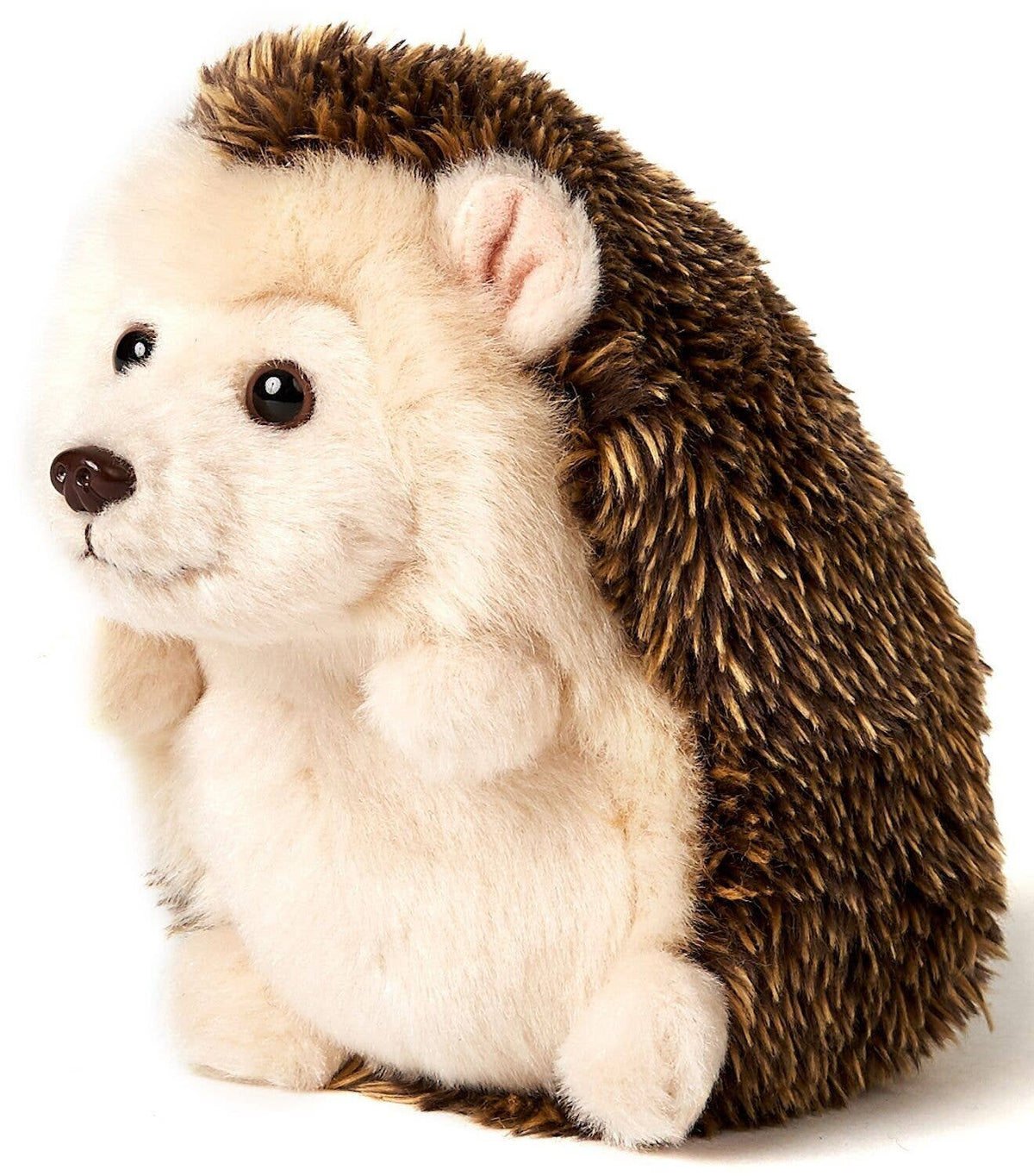 Weiches Igel-Kuscheltier von Uni Toys in stehender Ausführung
