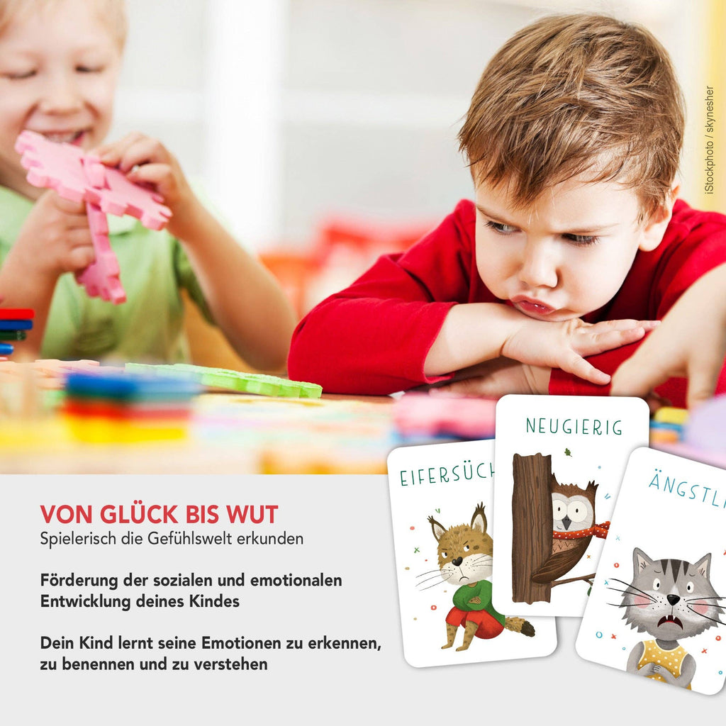 Gefühlskarten für Kinder "Starke Gefühle"