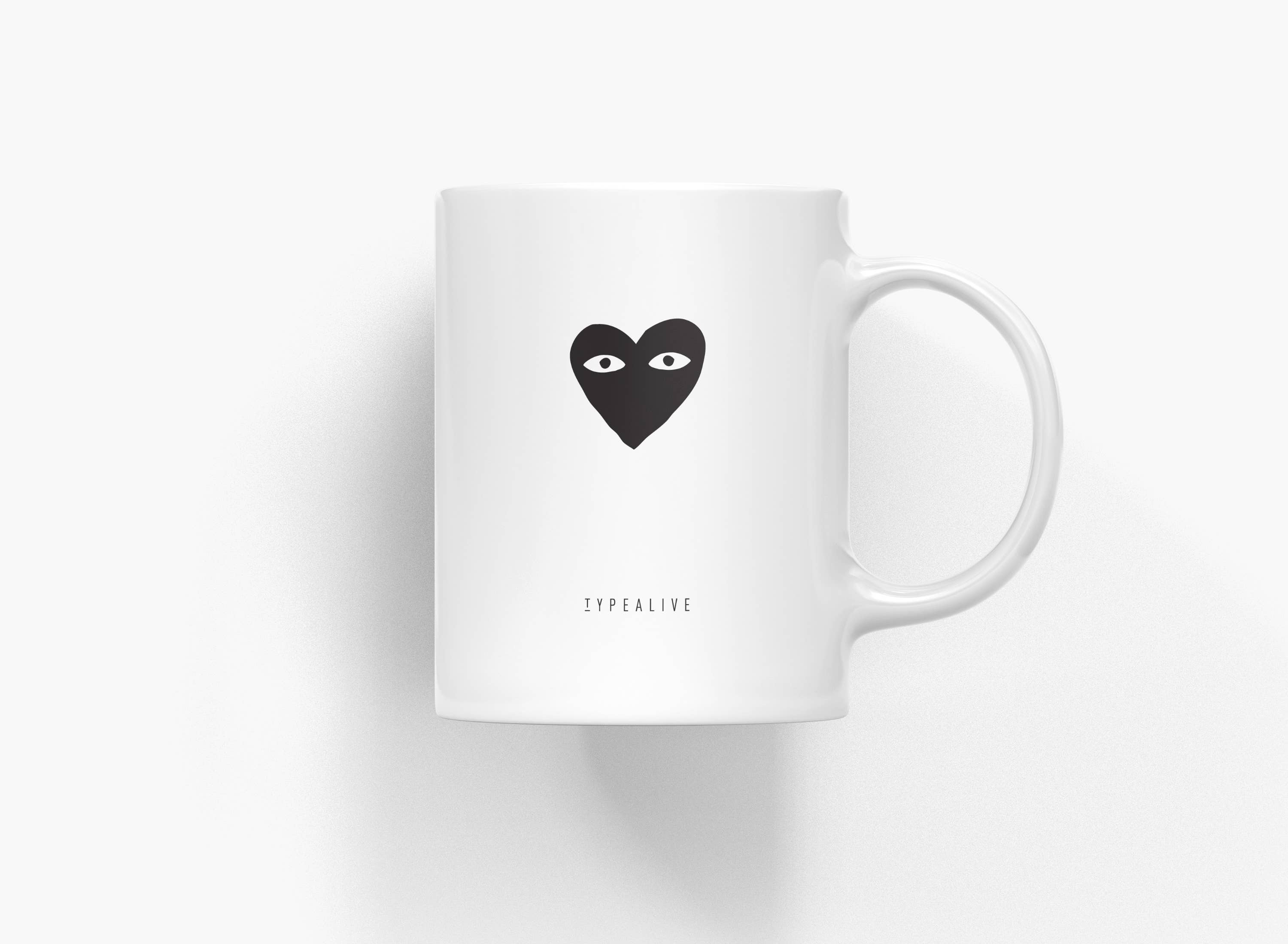Keramiktasse „Motherhood“ – Designtasse Schwarz-Weiß | typealive