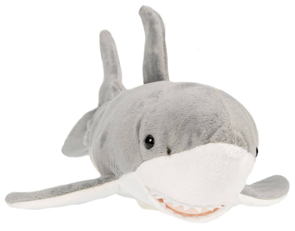 Uni-Toys Weißer Hai Plüschtier – 50 cm, handgefertigt & nachhaltig