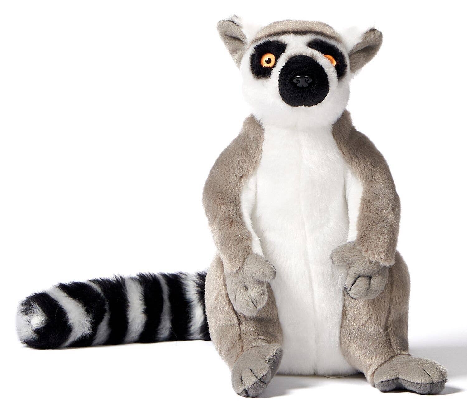 Katta-Lemur, sitzend (ohne Klett) - Kuschel-/Plüschtier