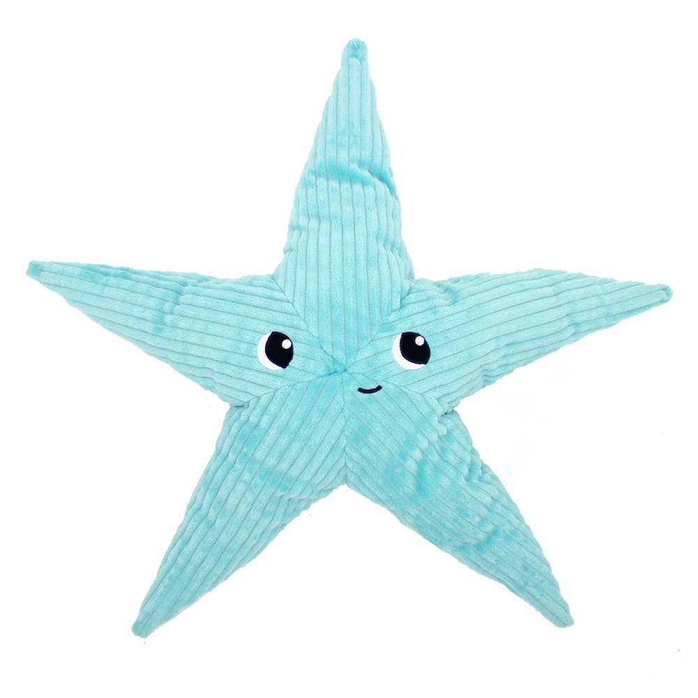 62 cm Plüsch-Set Seestern mit Baby, Aqua Blau