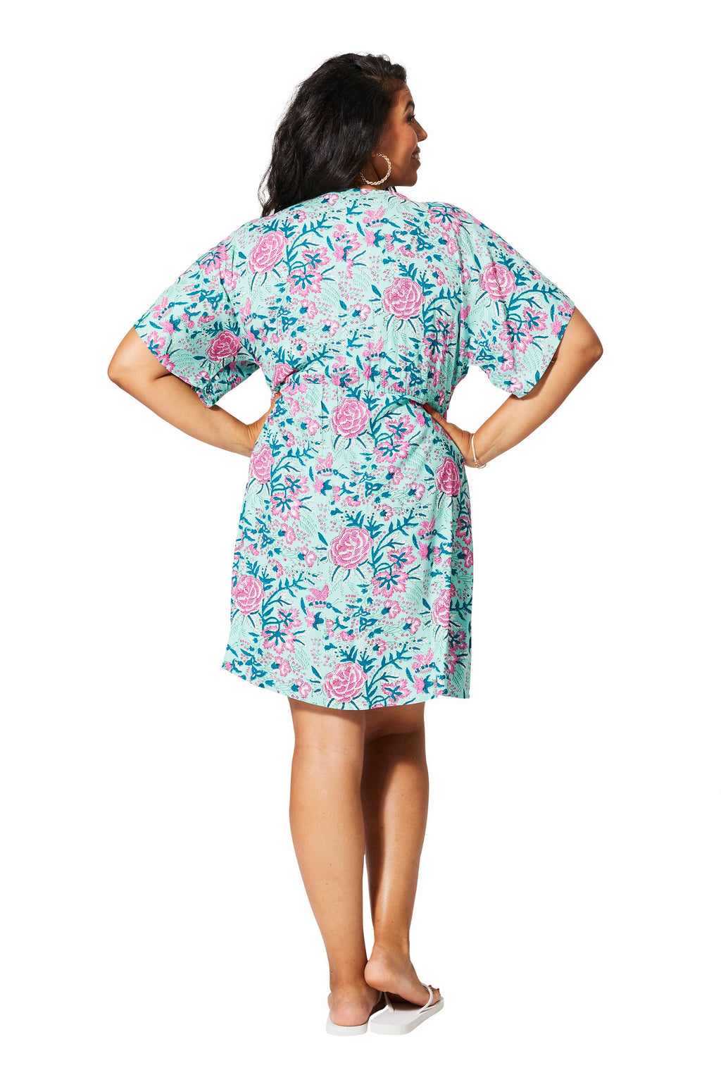 KURZÄRMLIGES SOMMERKLEID ROPV0014A