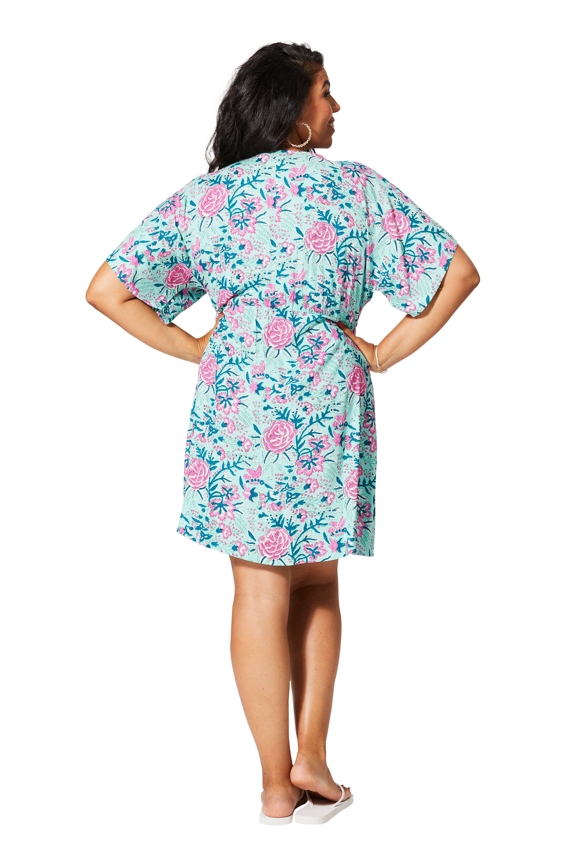 KURZÄRMLIGES SOMMERKLEID ROPV0014A