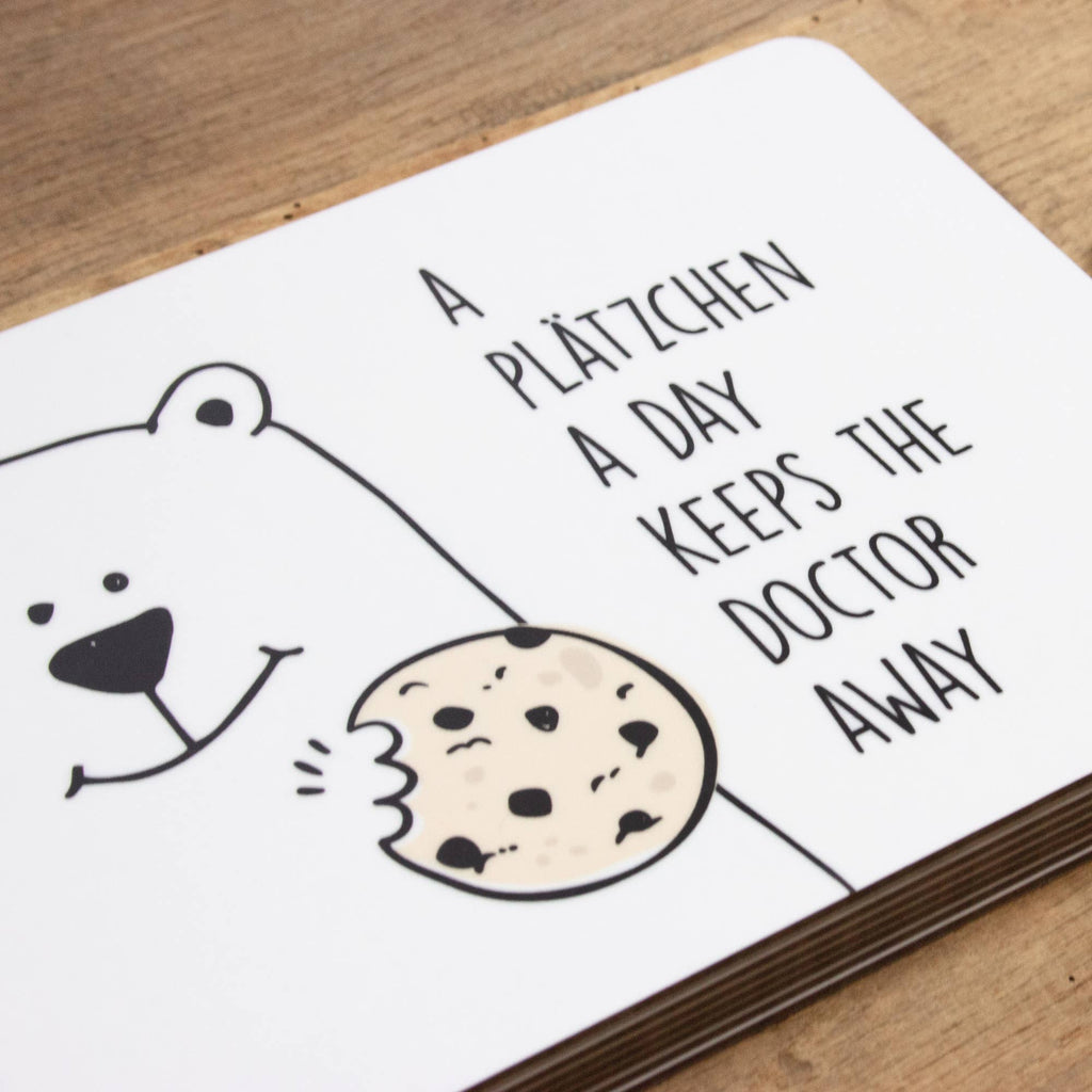 Frühstücksbrettchen - A Plätzchen a day