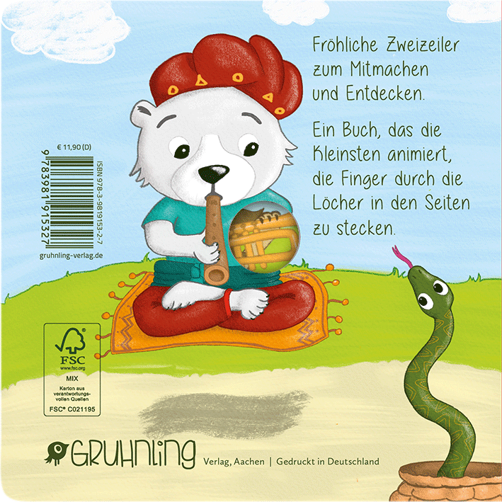 "Mit Pauken und Trompeten", Pappbilderbuch ab 6 Monate