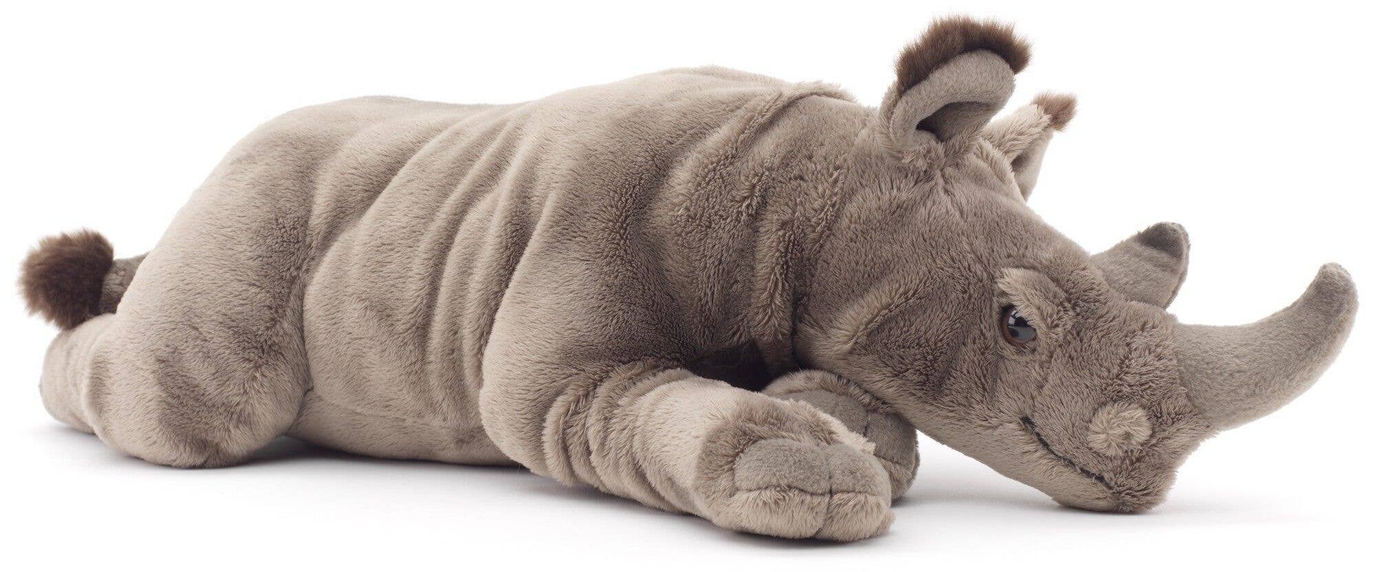 Nashorn, liegend - 54 cm (Länge) - Kuschel-/Plüschtier