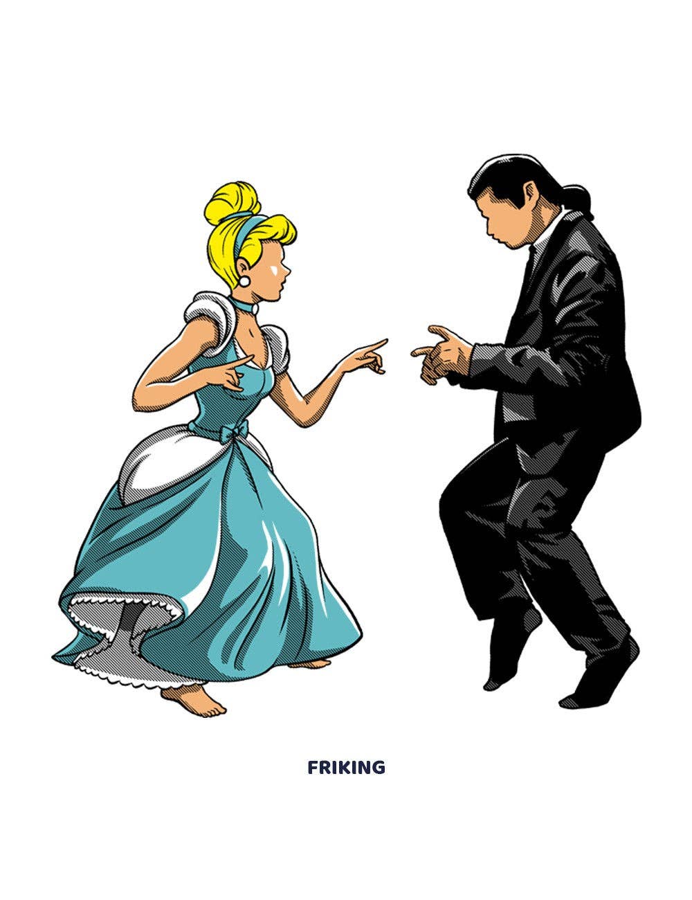 Turnbeutel Princess Fiction