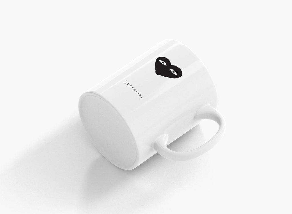 Keramiktasse „Motherhood“ – Designtasse Schwarz-Weiß | typealive
