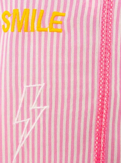 Bluse „Smile & Amore“ – Streifenbluse mit Print von Zwillingsherz