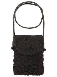 Umhängetasche Teddy Schwarz – Kleine Crossbody Bag von zwillingsherz