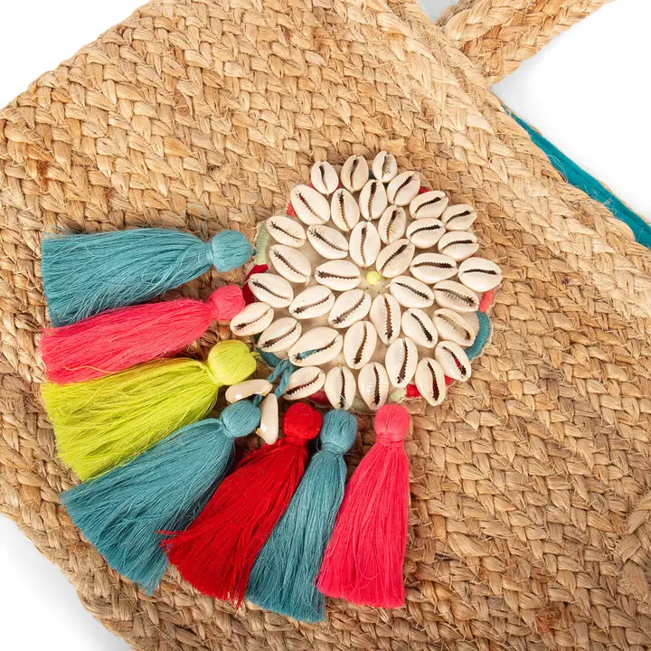 Woodstock Bag Jute Hundestrandträger – Hippie-Stil für winzige Hunde bis 3 kg von DWAM