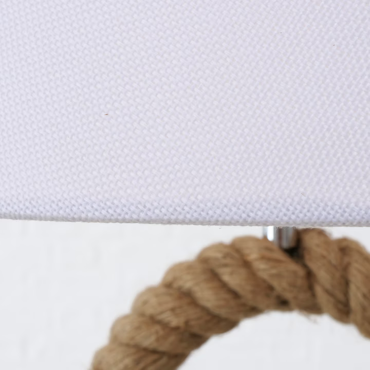 Stehlampe Toko – Boho Standleuchte aus Eisen & Jute, 170 cm