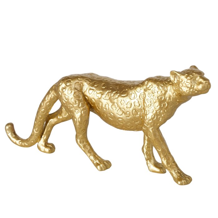 Leopard-Figur Gold 2er-Set