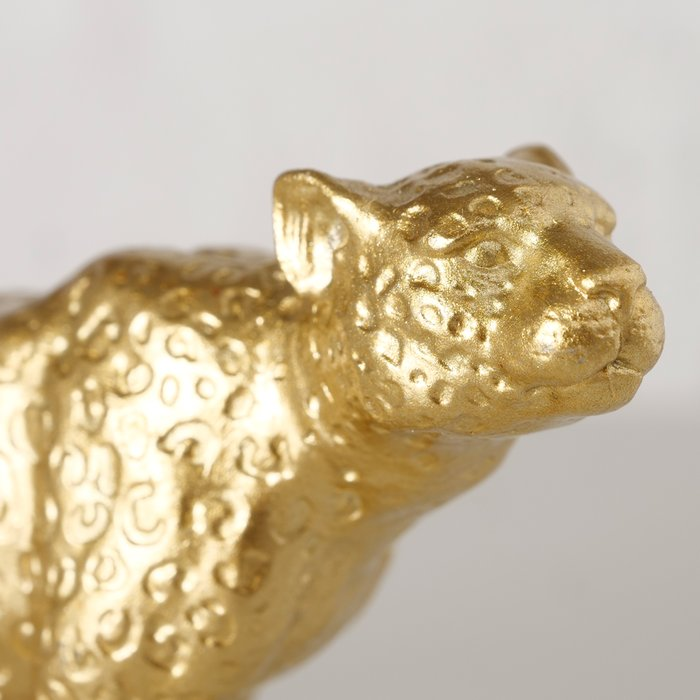 Leopard-Figur Gold 2er-Set