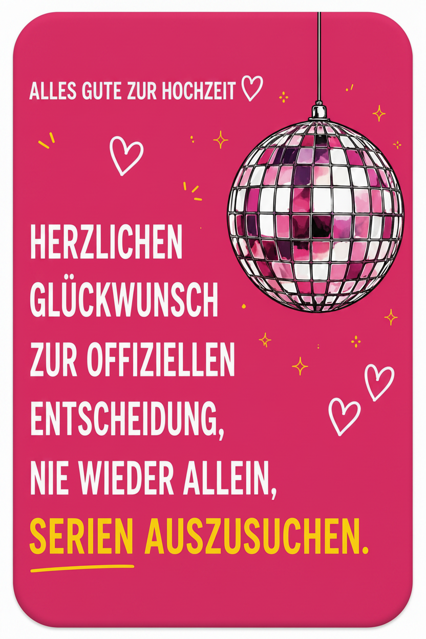 Postkarte Hochzeit – abgerundete Ecken