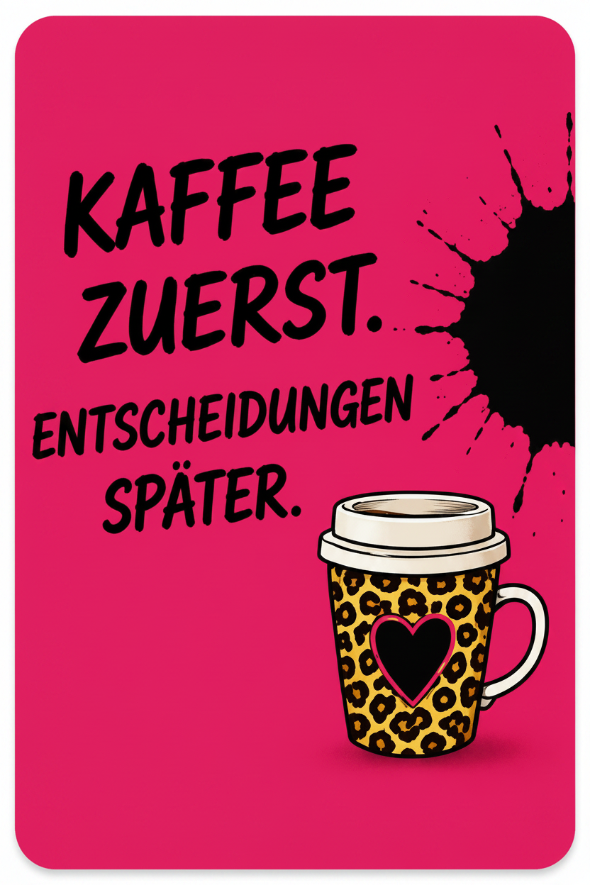 Postkarte mit abgerundeten Ecken